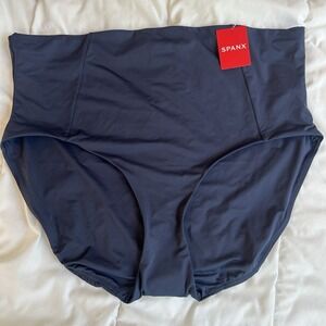 Spanx Hi-Rise Shaping Swim Bottoms Size 2XL Navy Blue 50125R NWT